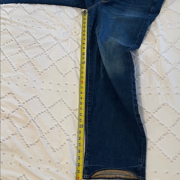 Old Navy High-Rise O.G. Loose Jeans - Dark Blue 8 Tall - Picture 8 of 10